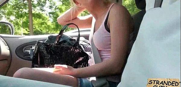  Czech babe fucked in car Katy Rose.1